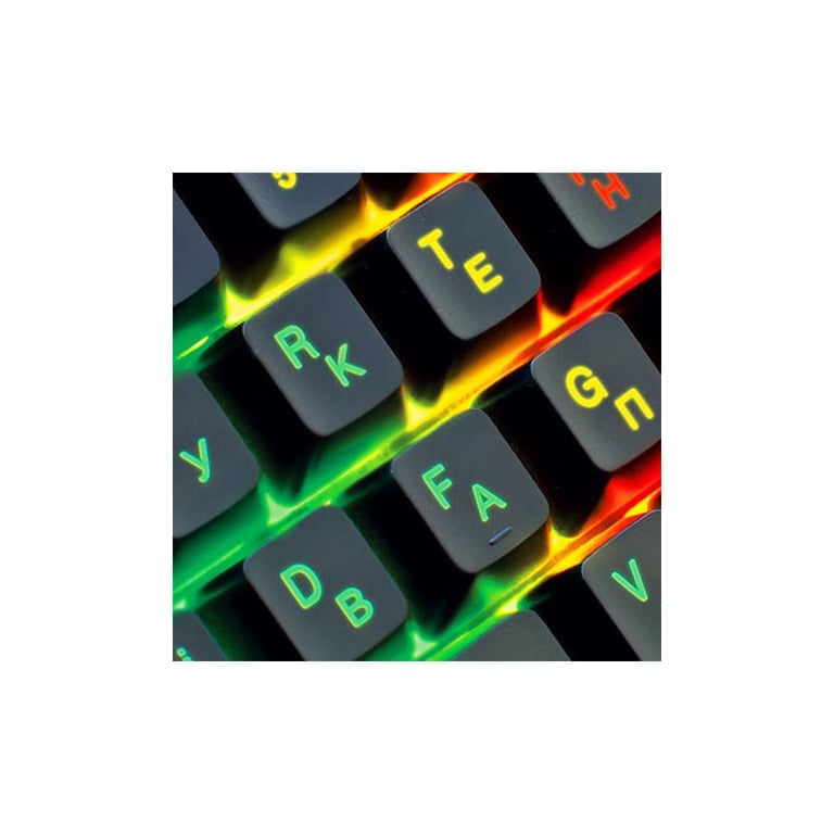 Клавіатура REAL-EL 7090 Comfort Backlit, black - фото 3