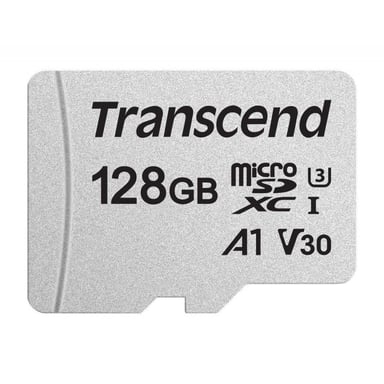 Карта пам'яті Transcend 128GB microSDXC class 10 UHS-I U3 A1 (TS128GUSD300S) - фото 1