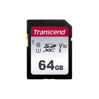 Карта пам%27яті Transcend 64GB SDXC class 10 UHS-I U3 V10 (TS64GSDC300S)