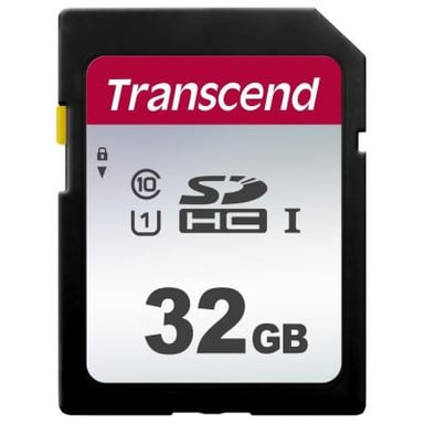 Карта пам'яті Transcend 32GB SDHC class 10 UHS-I U1 (TS32GSDC300S) - фото 1