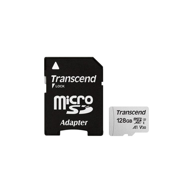 Карта пам'яті Transcend 128GB microSDXC class 10 UHS-I U3 (TS128GUSD300S-A) - фото 1