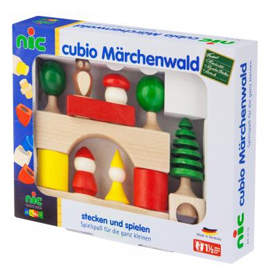 Конструктор Nic cubio деревянный 17 эл. (NIC2115) - фото 1