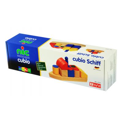 Конструктор Nic cubio деревянный Кораблик (NIC2131) - фото 1