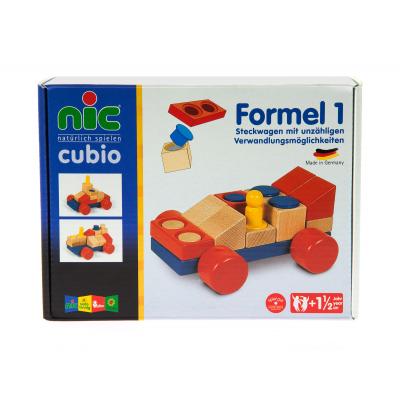 Конструктор Nic cubio деревянный Машинка (NIC2141) - фото 1