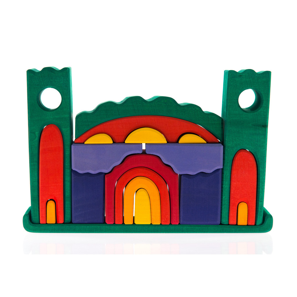 Конструктор Nic деревянный Все в замке зеленый (NIC523269) - фото 1 Конструктор Nic деревянный Все в замке зеленый (NIC523269) - фото 1