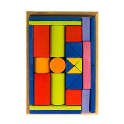 Конструктор Nic деревянный Прованс маленький 27 эл. (NIC523306) - фото 1 Конструктор Nic деревянный Прованс маленький 27 эл. (NIC523306) - фото 1