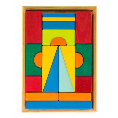 Конструктор Nic деревянный Тоскана маленький 20 эл. (NIC523311) - фото 1 Конструктор Nic деревянный Тоскана маленький 20 эл. (NIC523311) - фото 1