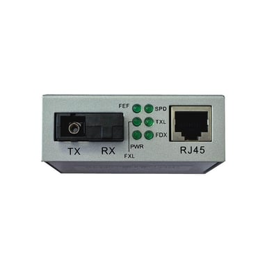 Медіаконвертер Step4Net 10/100Base-TX to 100Base-FX, SM, 1550nm, SC/PC, 20км (MC-D-0,1-1SM-1550nm-20) - фото 1