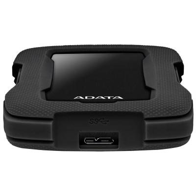 Зовнішній жорсткий диск 2.5" 1TB ADATA (AHD330-1TU31-CBK) - фото 3