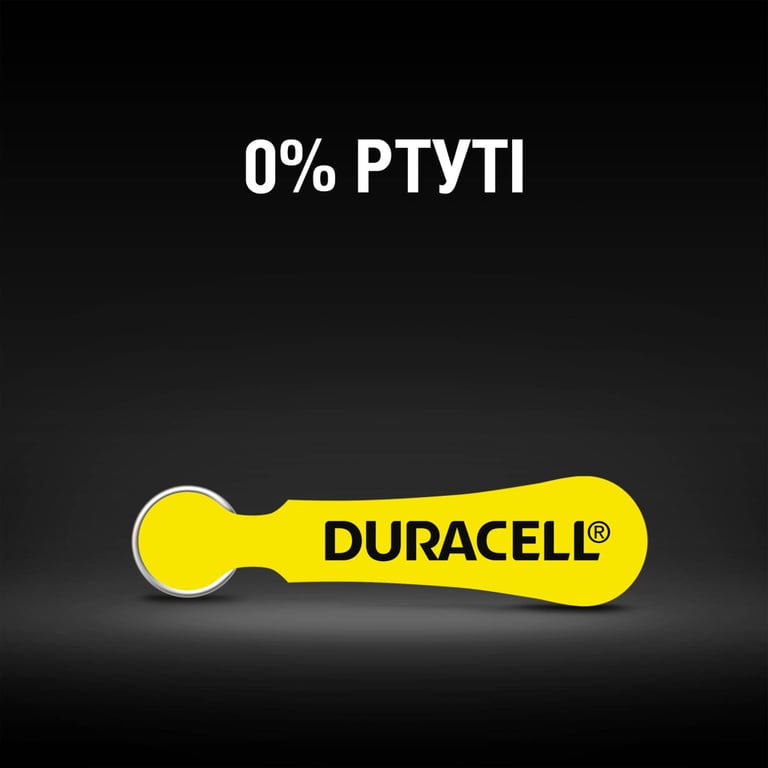 Батарейка Duracell для слухових апаратів розмір 10, 6 шт. в упаковці (5007510/5011445) - фото 7