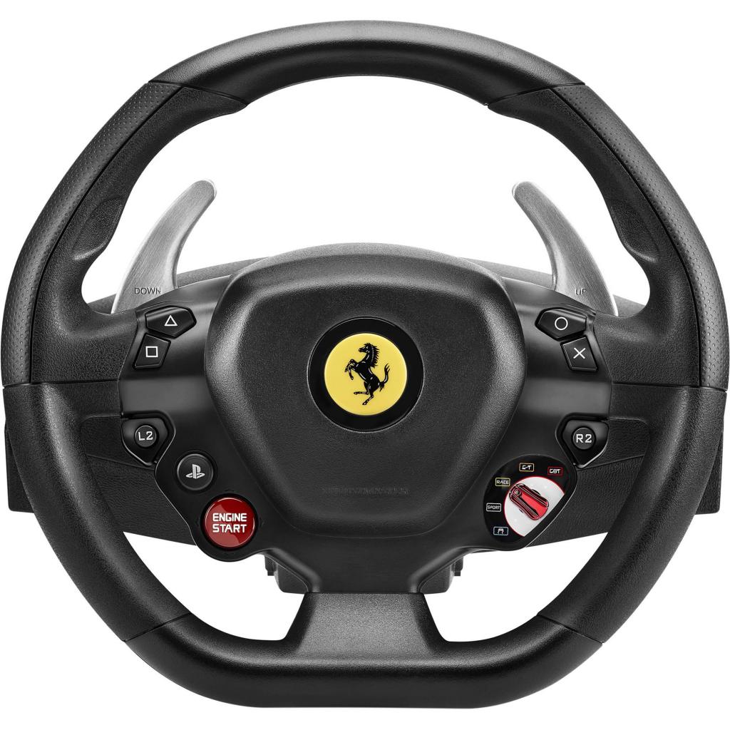 Кермо ThrustMaster PC/PS4 T80 FERRARI 488 (4160672) - фото 3 Кермо ThrustMaster PC/PS4 T80 FERRARI 488 (4160672) - фото 3