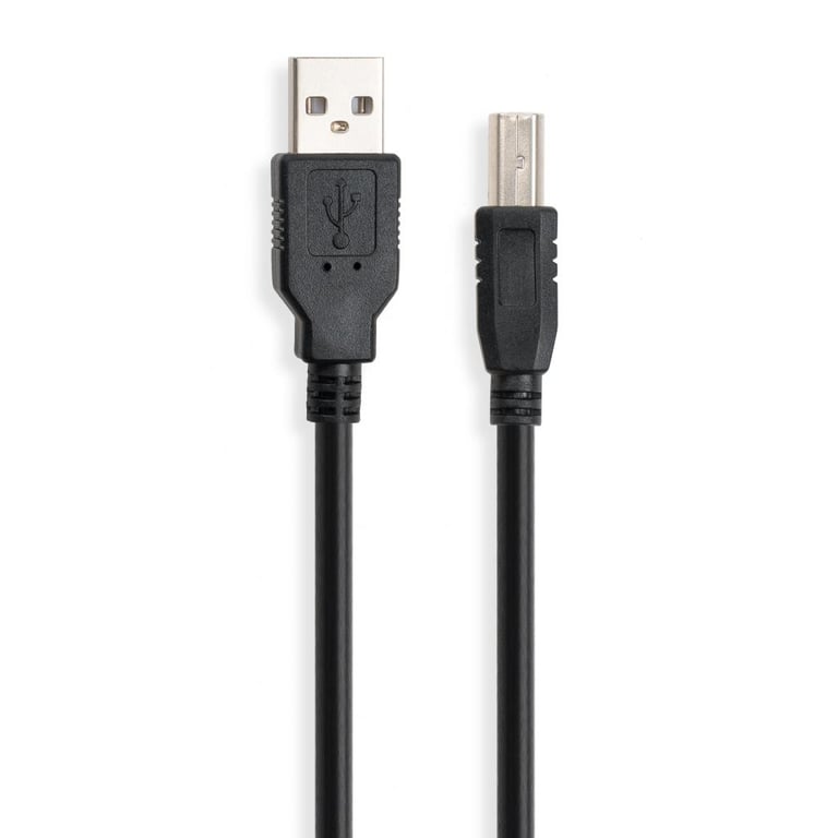 Кабель для принтера USB 2.0 AM/BM 1.8 m Vinga (VCPDCAMBM1.8BK) - фото 2