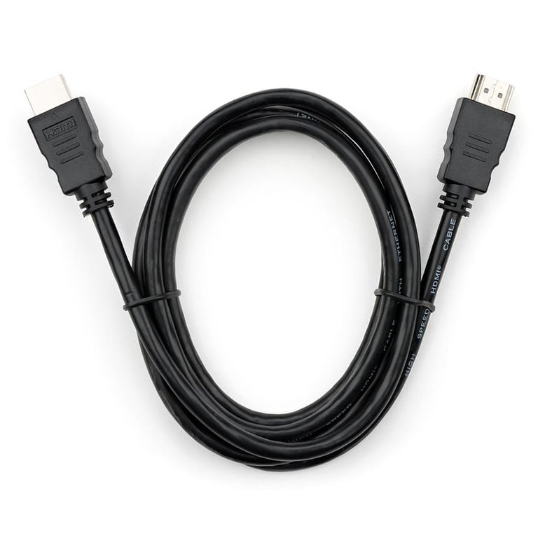 Кабель мультимедійний HDMI to HDMI 1.8 m V2.0 Vinga (VCPDCHDMIMM1.8BK) - фото 1