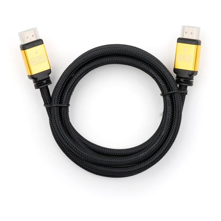 Кабель мультимедійний HDMI M to HDMI M 5.0m V2.0 Vinga (VCPDCHDMI2VMM5BK) - фото 1