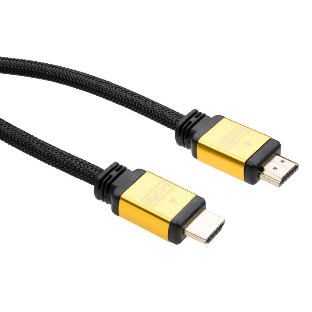 Кабель мультимедійний HDMI M to HDMI M 5.0m V2.0 Vinga (VCPDCHDMI2VMM5BK) - фото 2 Кабель мультимедійний HDMI M to HDMI M 5.0m V2.0 Vinga (VCPDCHDMI2VMM5BK) - фото 2