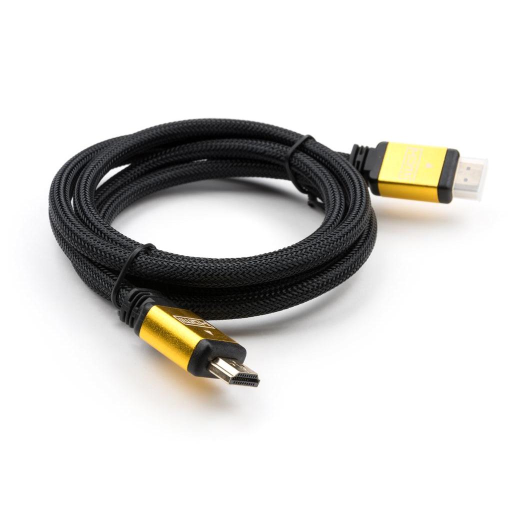 Кабель мультимедійний HDMI M to HDMI M 5.0m V2.0 Vinga (VCPDCHDMI2VMM5BK) - фото 3 Кабель мультимедійний HDMI M to HDMI M 5.0m V2.0 Vinga (VCPDCHDMI2VMM5BK) - фото 3