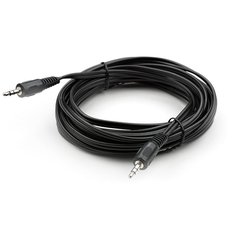 Кабель мультимедійний Jack 3.5mm 5 m MM 3С Vinga (VCPDCJ35MM5BK) - фото 2