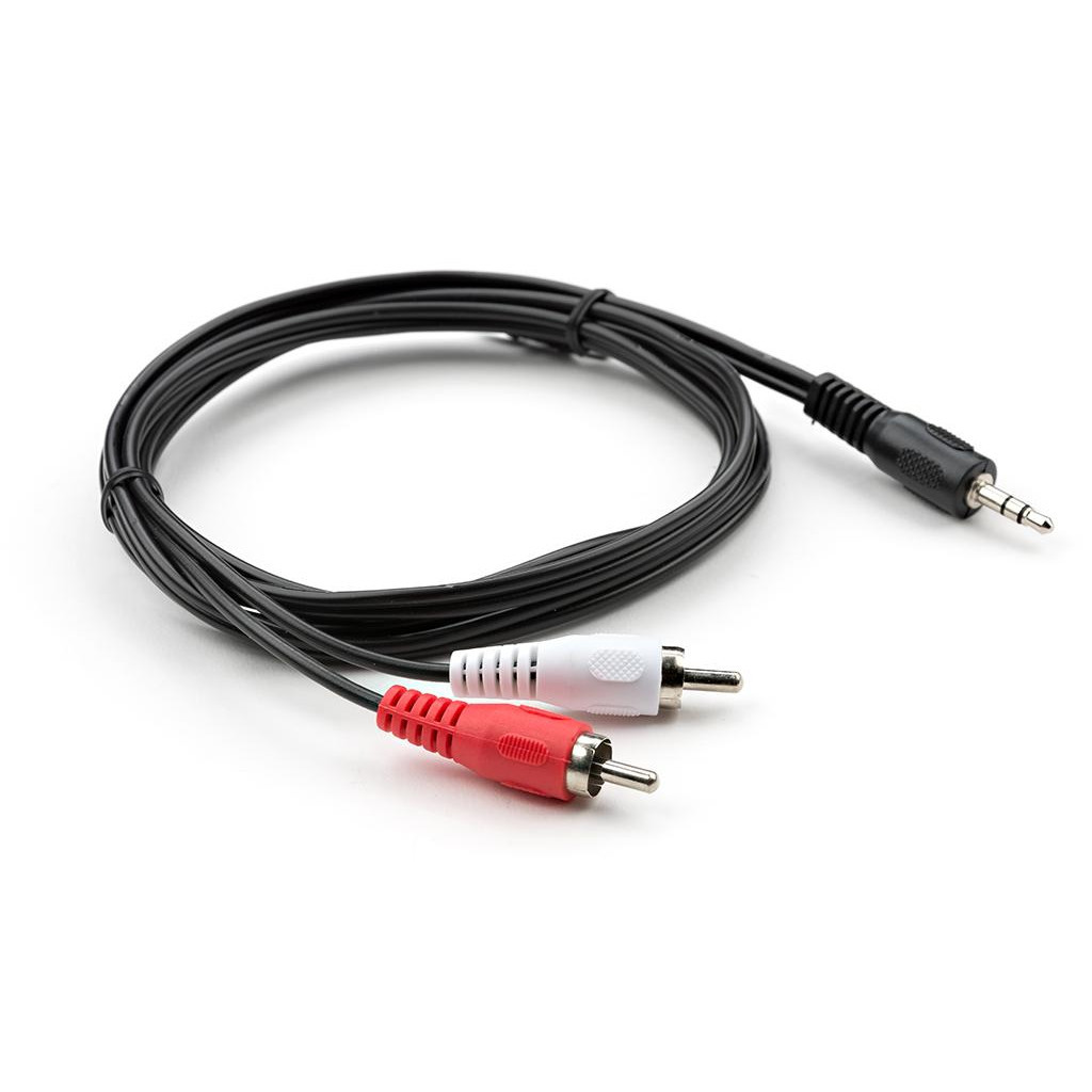 Кабель мультимедійний Jack 3.5mm M to 2xRCA 1.5 m Vinga (VCPDCJ35MRCA21.5BK) - фото 2 Кабель мультимедійний Jack 3.5mm M to 2xRCA 1.5 m Vinga (VCPDCJ35MRCA21.5BK) - фото 2