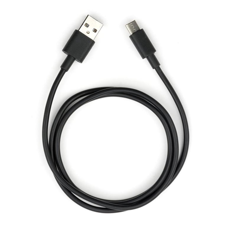 Дата кабель USB 2.0 AM to USB-C 1.0m PVC black Vinga (VCPDCTC1BK) - фото 1