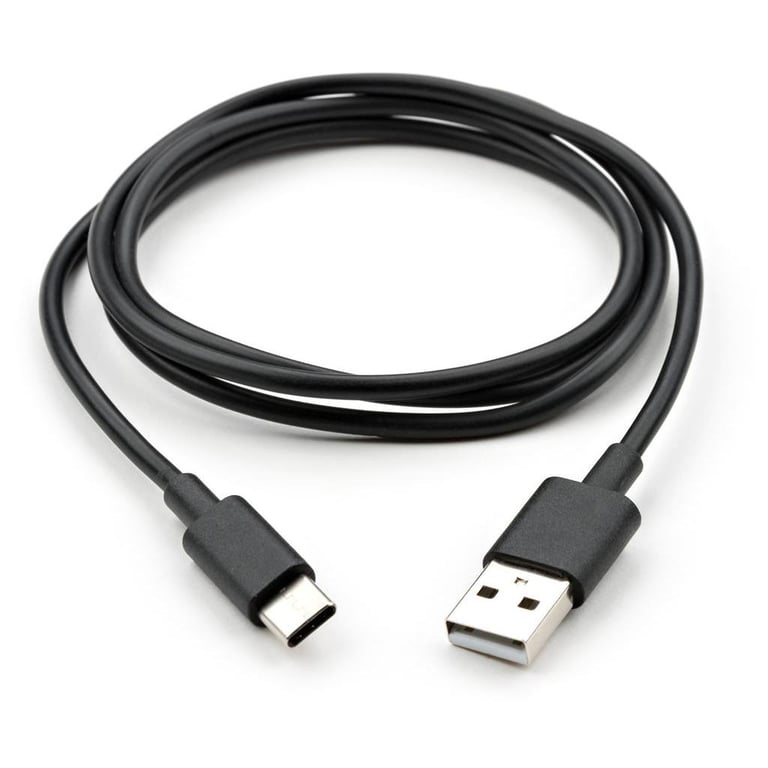Дата кабель USB 2.0 AM to USB-C 1.0m PVC black Vinga (VCPDCTC1BK) - фото 2