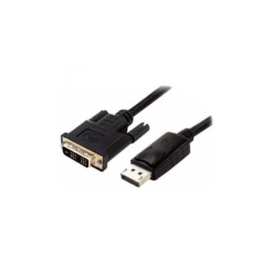 Кабель мультимедійний Display Port to DVI 24+1pin 1.8m (DVI-D) Atcom (9504) - фото 1