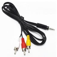 Кабель мультимедійний 3.5mm M to 3xRCA M 1.8m (4pin) AV Atcom (17320) - фото 1
