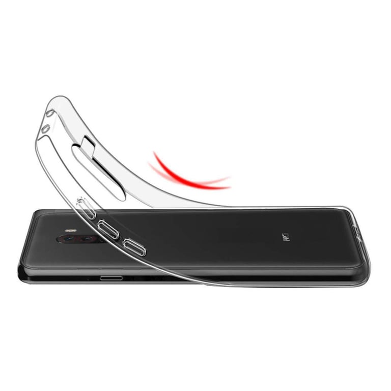 Чохол до мобільного телефона Laudtec для Xiaomi Pocophone F1 Clear tpu (Transperent) (LC-XPF1) - фото 7