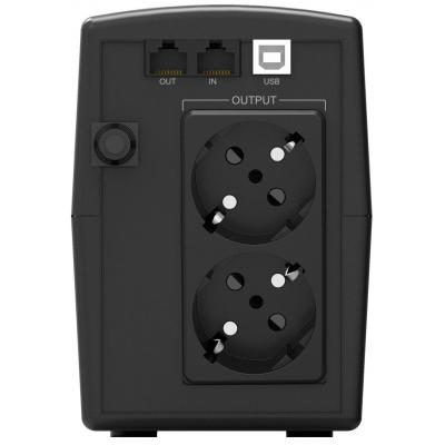 Пристрій безперебійного живлення PowerWalker VI 600 STL (10121072) - фото 3