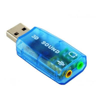 Звукова плата Atcom USB-sound card (5.1) 3D sound (Windows 7 ready) (7807) - фото 1