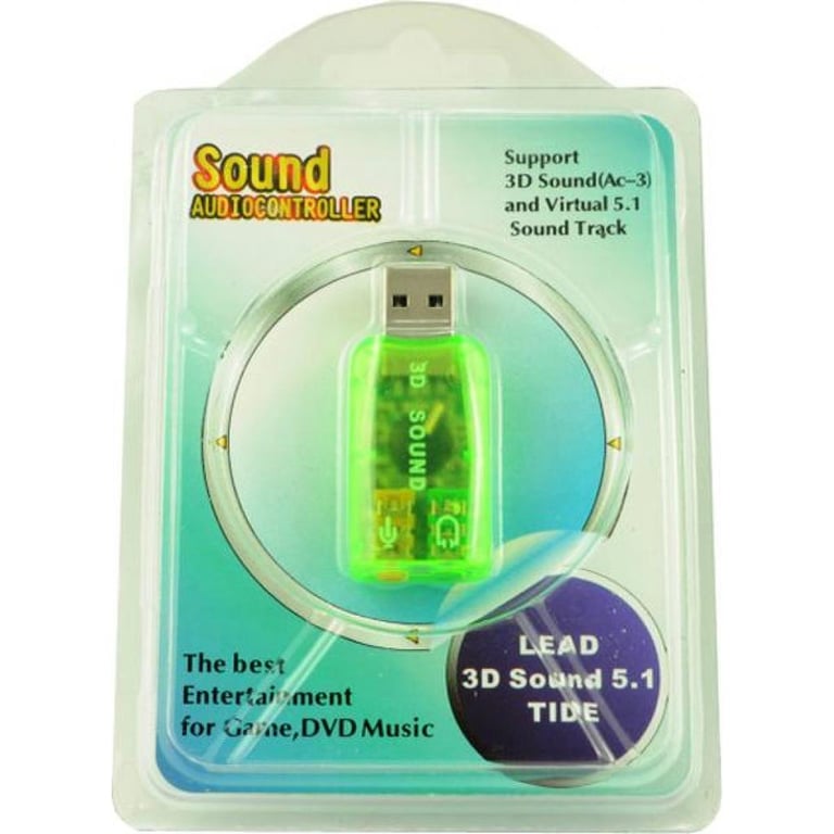 Звукова плата Atcom USB-sound card (5.1) 3D sound (Windows 7 ready) (7807) - фото 3