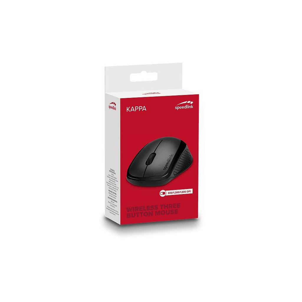 Мишка Speedlink Kappa Wireless Black (SL-630011-BK) - фото 3 Мишка Speedlink Kappa Wireless Black (SL-630011-BK) - фото 3