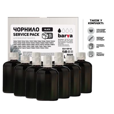 Чорнило Barva Epson Universal №1 Black 10×100мл ServicePack (EU1-1SP-B)
