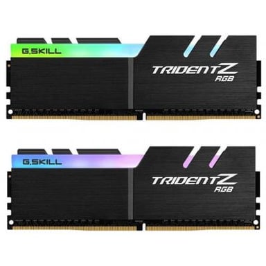 Модуль пам'яті для комп'ютера DDR4 32GB (2x16GB) 3200 MHz TridentZ RGB Black G.Skill (F4-3200C16D-32GTZR) - фото 1
