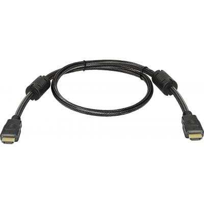 Кабель мультимедійний HDMI M to HDMI M 1.0m Defender (87340) - фото 1