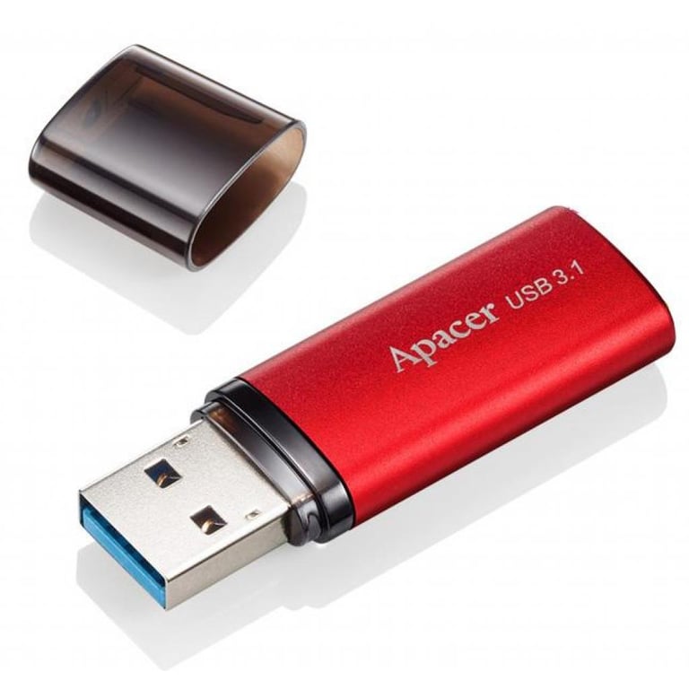 USB флеш накопичувач Apacer 32GB AH25B Red USB 3.1 Gen1 (AP32GAH25BR-1) - фото 3