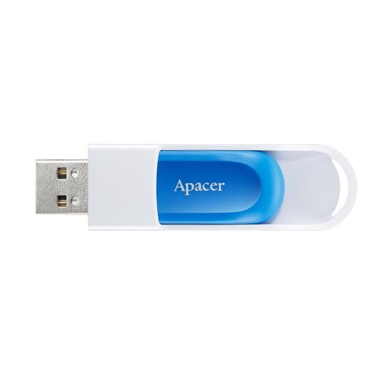 USB флеш накопичувач Apacer 64GB AH23A White USB 2.0 (AP64GAH23AW-1) - фото 4