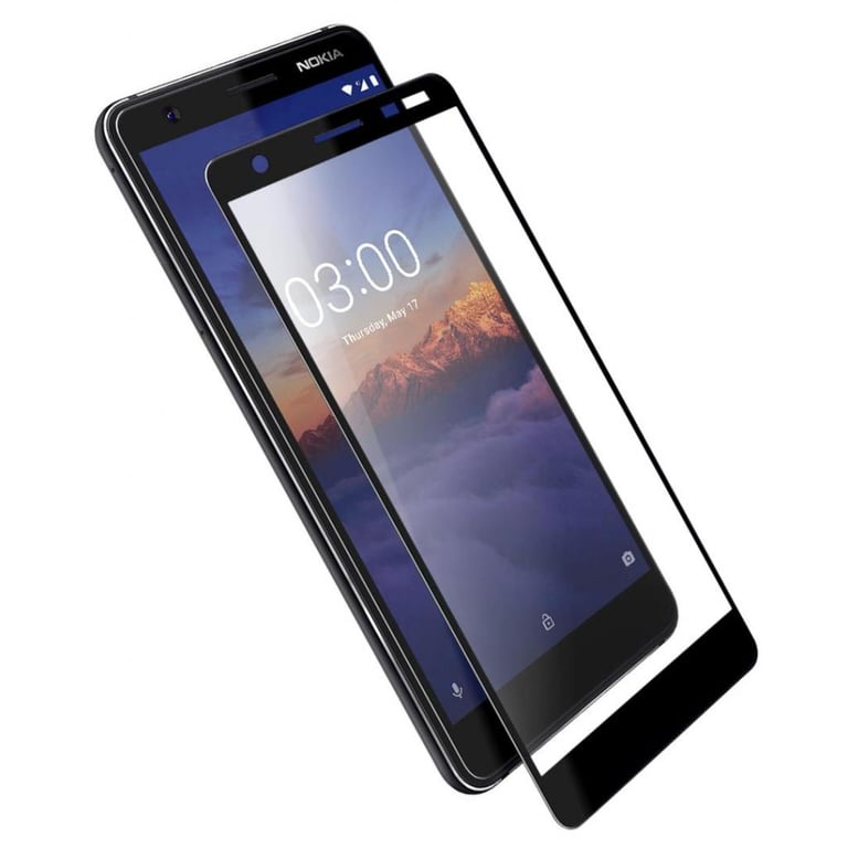 Скло захисне Vinga для Nokia 3.1 Black (VTPGS-N31B) - фото 6