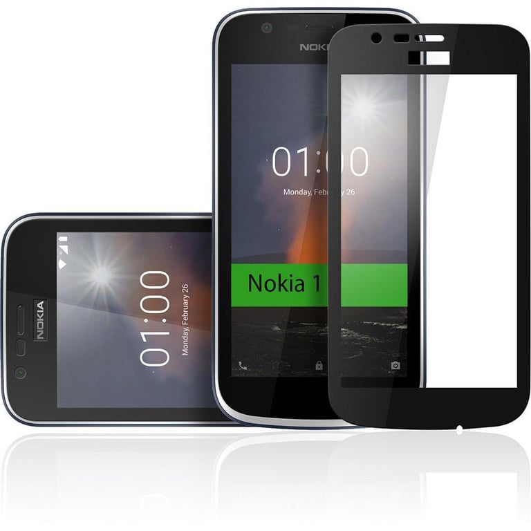 Скло захисне Vinga для Nokia 1 Black (VTPGS-N1B) - фото 4