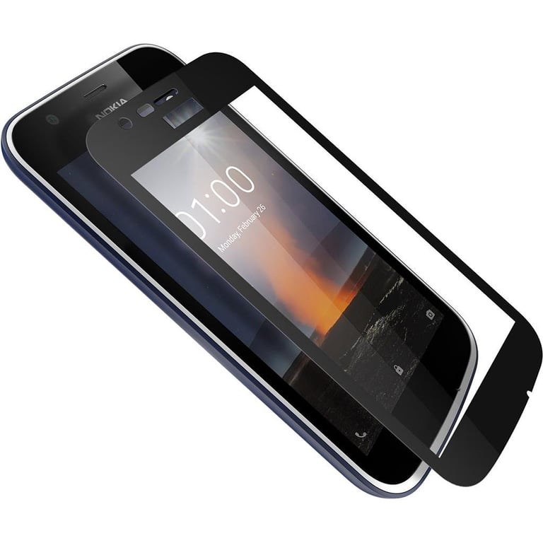 Скло захисне Vinga для Nokia 1 Black (VTPGS-N1B) - фото 7