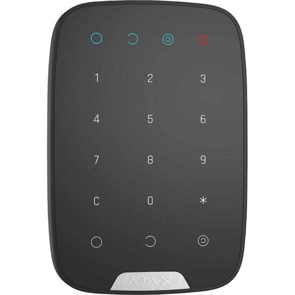 Клавіатура до охоронної системи Ajax KeyPad black - фото 1