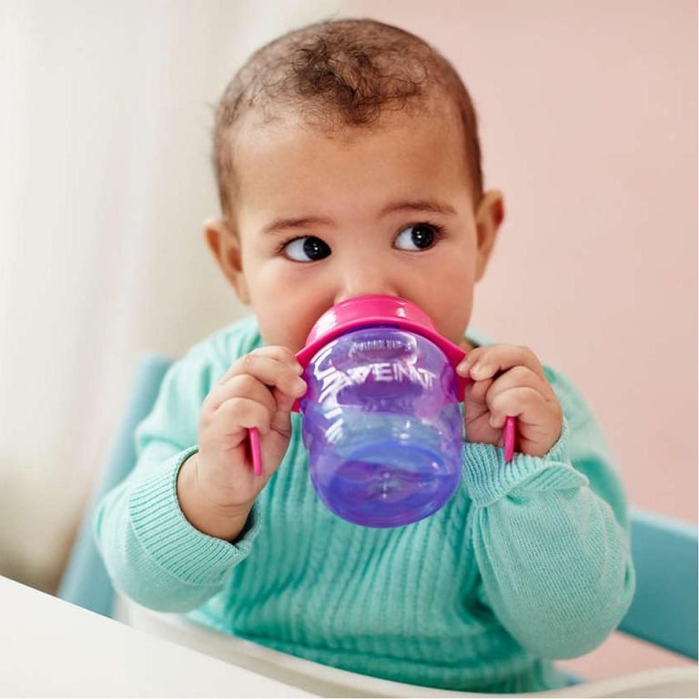 Поїльник-непроливайка Philips AVENT з м'яким носиком 200 мл рожевий, 6 міс+ (SCF551/03) - фото 4