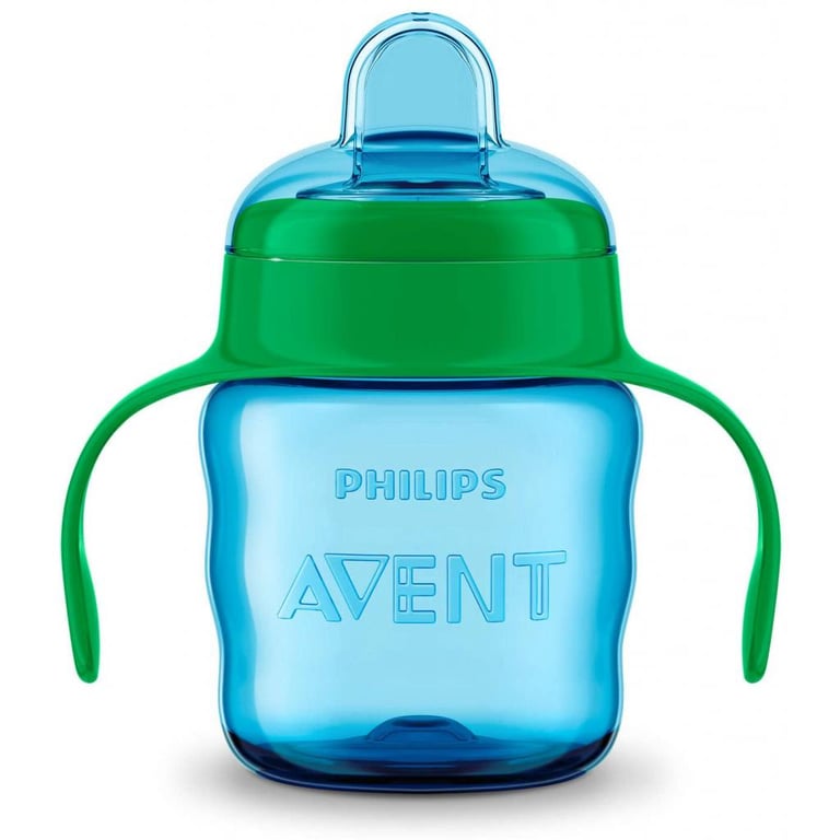 Поїльник-непроливайка Philips AVENT з м'яким носиком 200 мл блакитний, 6 міс+ (SCF551/05) - фото 2