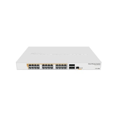 Комутатор мережевий Mikrotik CRS328-24P-4S+RM - фото 1