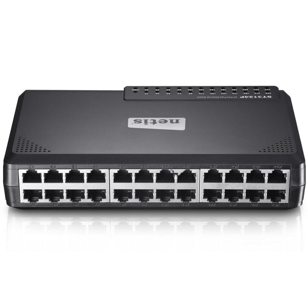 Комутатор мережевий Netis ST3124P - фото 1 Комутатор мережевий Netis ST3124P - фото 1