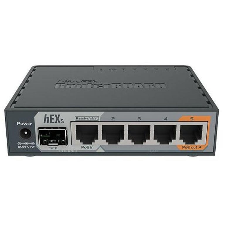 Маршрутизатор Mikrotik hEX S (RB760IGS) - фото 2