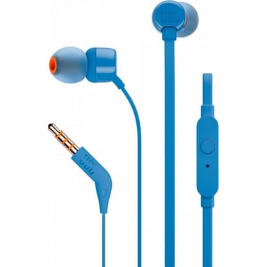 Навушники JBL T110 Blue (JBLT110BLU) - фото 1
