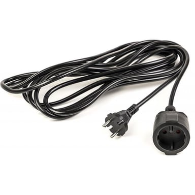 Мережевий подовжувач PowerPlant JY-3021/5 5м (PPEA08M50S1) - фото 1