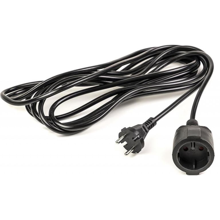 Мережевий подовжувач PowerPlant JY-3021/5 5м (PPEA08M50S1) - фото 1