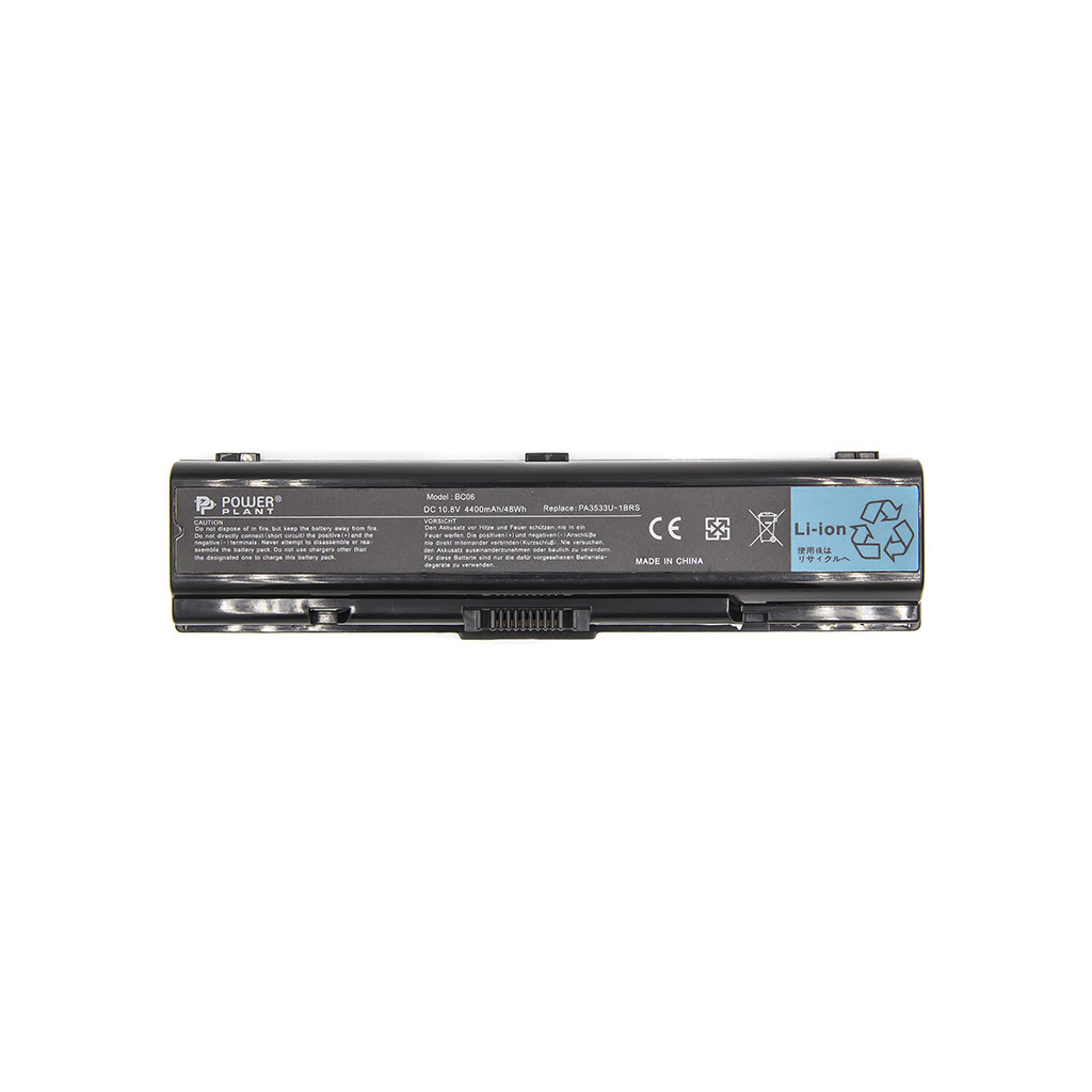 Акумулятор до ноутбука TOSHIBA Satellite A200 (PA3534U-1BRS, TA3533LH) 10.8V 4400mA PowerPlant (NB510054) - фото 3 Акумулятор до ноутбука TOSHIBA Satellite A200 (PA3534U-1BRS, TA3533LH) 10.8V 4400mA PowerPlant (NB510054) - фото 3