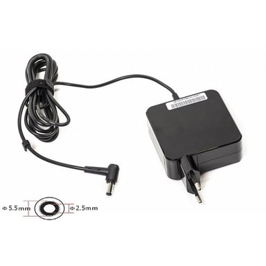 Блок живлення до ноутбуку PowerPlant IBM/LENOVO 220V, 20V 65W 3.25A (5.5*2.5) wall mount (WM-IB65H5525) - фото 1